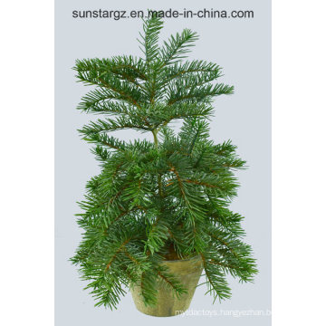 PE Nordmann Fir Tree Artificial Plant for Christmas Decoration (43375)